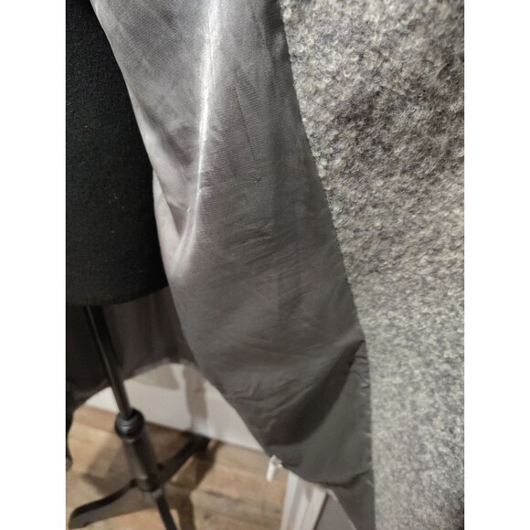 Anthropologie Mo:Vint Wool Blend Double Breast Jacket Womens Medium Long - Picture 9 of 12